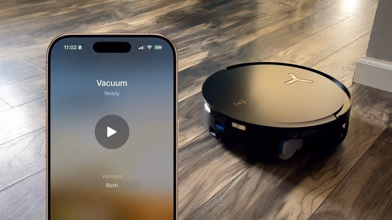 Роботы-пылесосы теперь работают с HomeKit — благодаря iOS 18.4 3 62933 130660 vacuum driving away hero 2