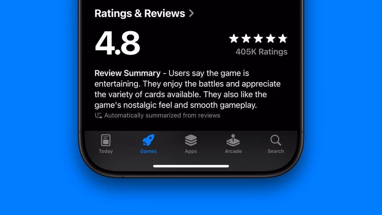 В App Store теперь ИИ-сводки отзывов — вот как они работают 1 63412 131774 img 2023