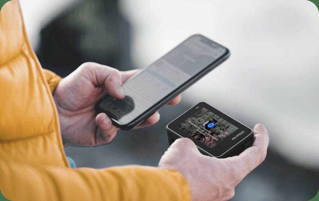 В России появились новые экшн-камеры Akaso — от 12 690 рублей 7 app connection