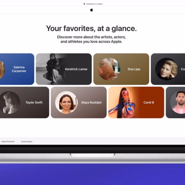apple snapshot page