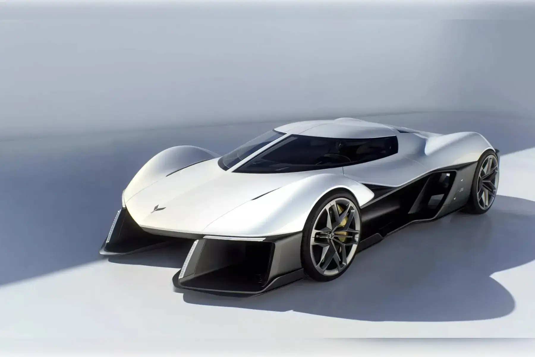 Дизайнеры из Британии переосмыслили Corvette C2