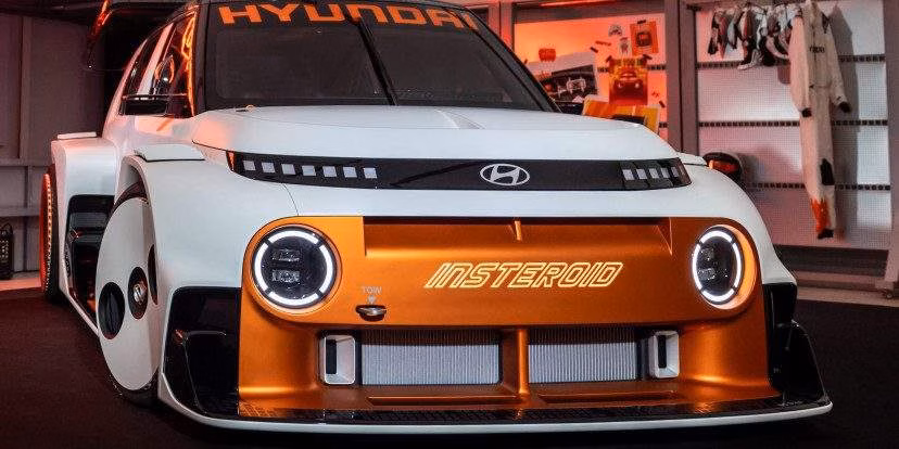 Hyundai представила концепт Insteroid — электрокар в стиле видеоигр 3 Hyundai Insteroid