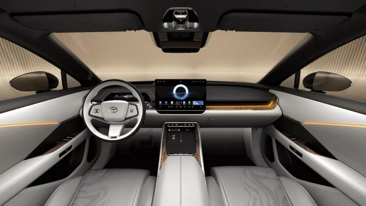 Toyota представляет флагманский электрический седан bZ7 5 Toyota