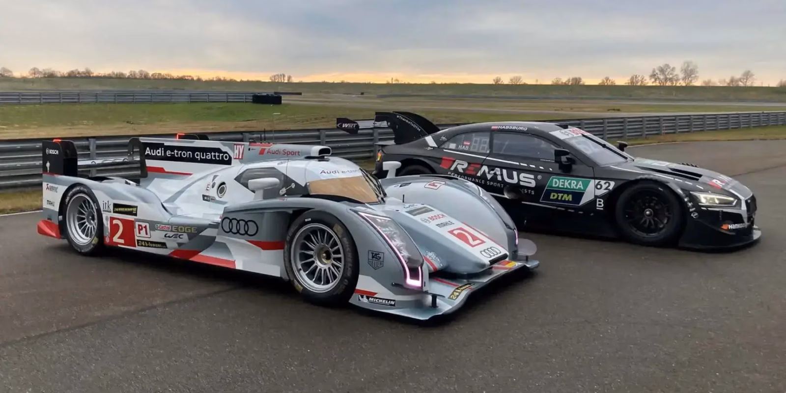 Audi открывает продажи своих самых быстрых гоночных автомобилей 2 audi r18 and rs5 dtm 2