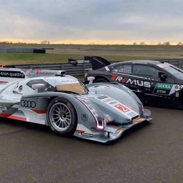 audi r18 and rs5 dtm 2