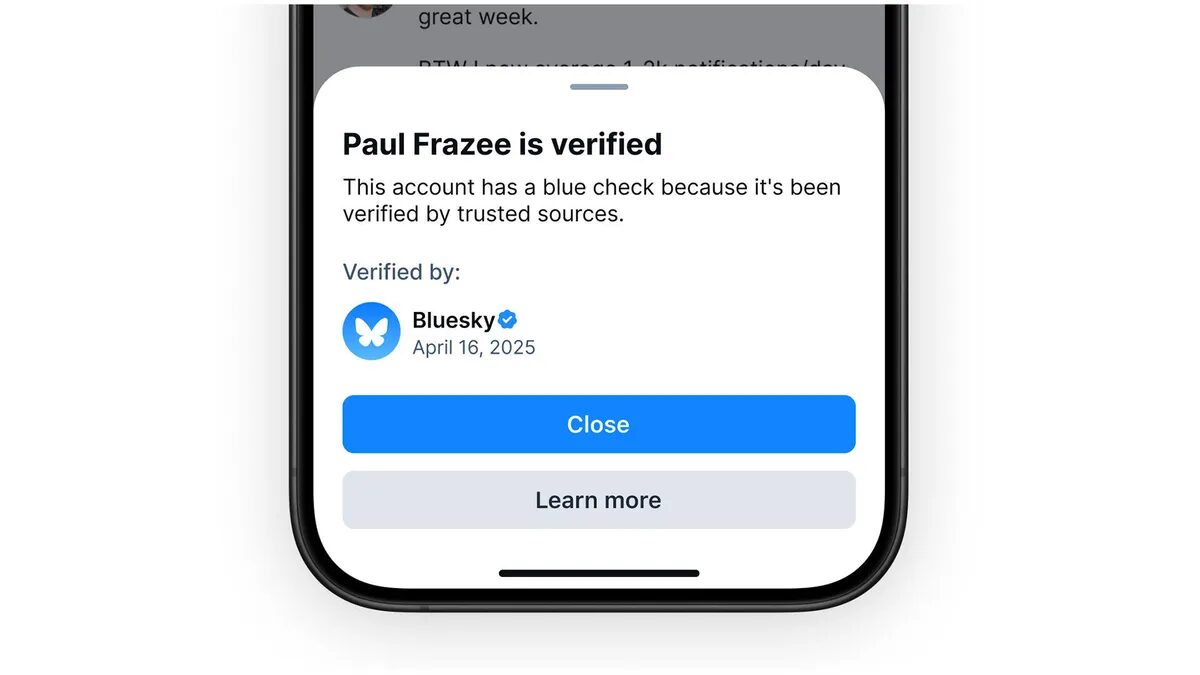 Синие галочки: Bluesky запустила систему верификации без платной подписки 1 bluesky verification.jpg