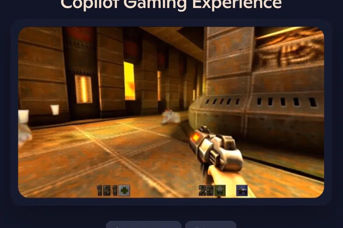 Microsoft показала, как можно "играть" в Quake II внутри ИИ-модели — но это не совсем игра 1 Microsoft