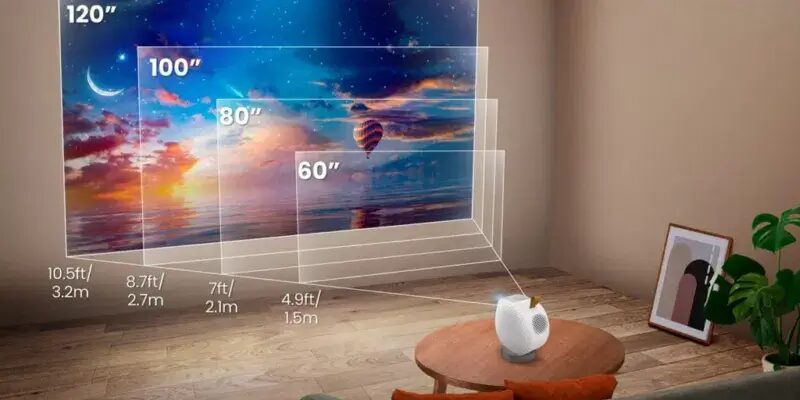 BenQ представила портативный лазерный проектор GV50 с Google TV и поддержкой Netflix 1 ff