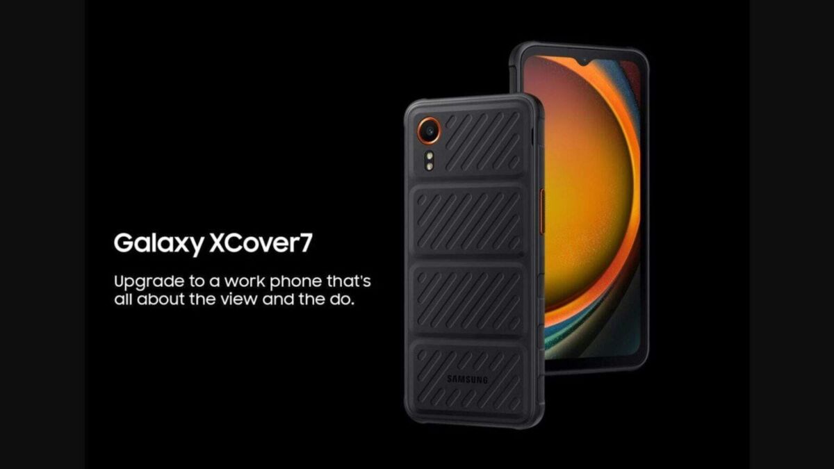 Задняя панель Samsung Galaxy XCover7 с рельефным дизайном