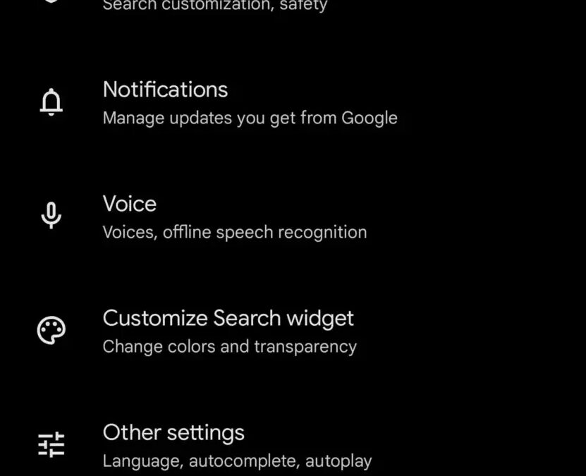 google app settings none.jpg