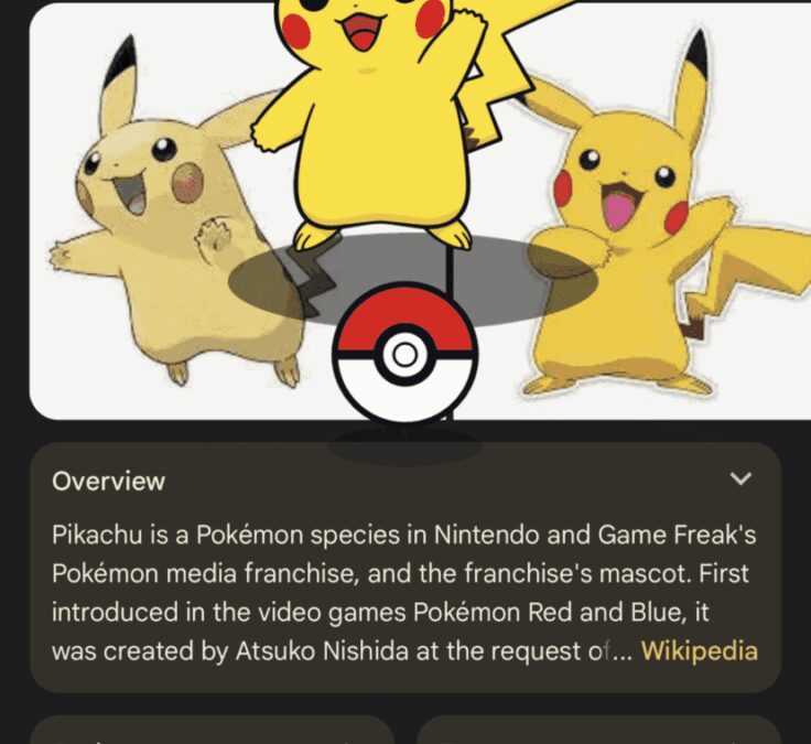 В Google Search появилась пасхалка для фанатов Pokemon — настоящий Pokedex 8 img 3857