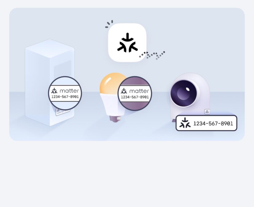 Экранированное описание QR-кода Aqara со смартфона