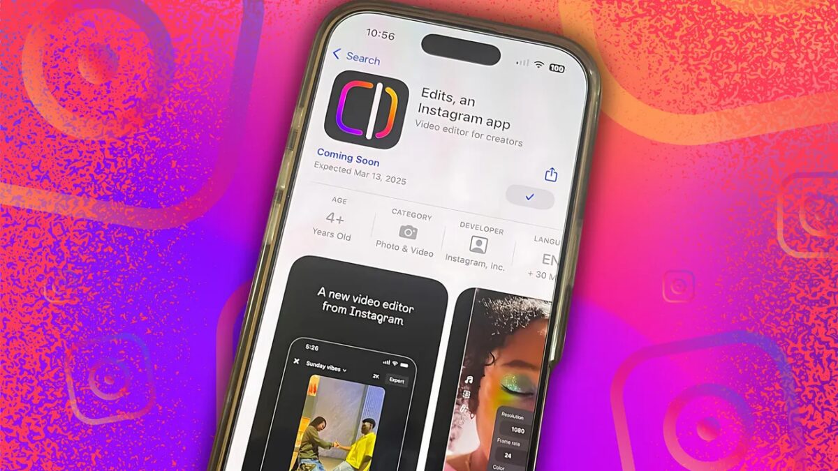 Instagram* выпустил видеоредактор Edits — бесплатную альтернативу CapCut 4 launches edits video editor to rival tiktoks capcut2.jpg