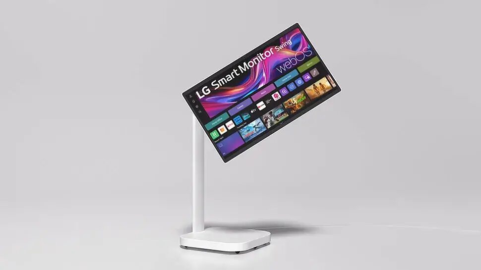 LG представила 32-дюймовый монитор Smart Monitor Swing 3 LG