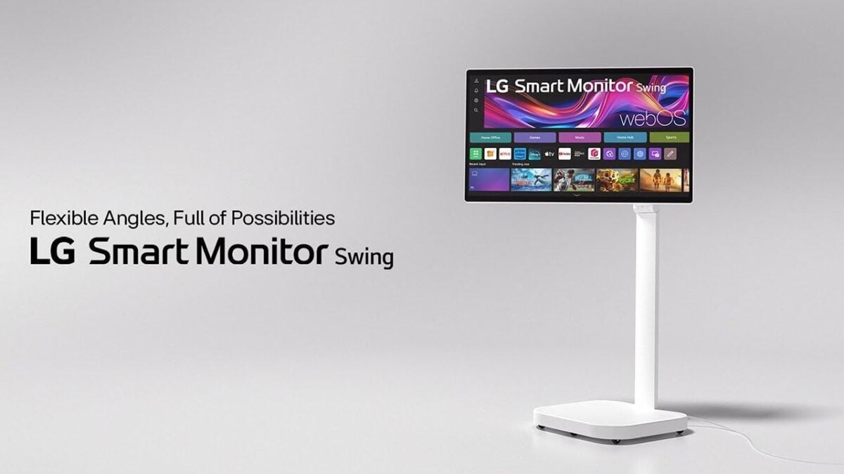 LG представила 32-дюймовый монитор Smart Monitor Swing 2 LG