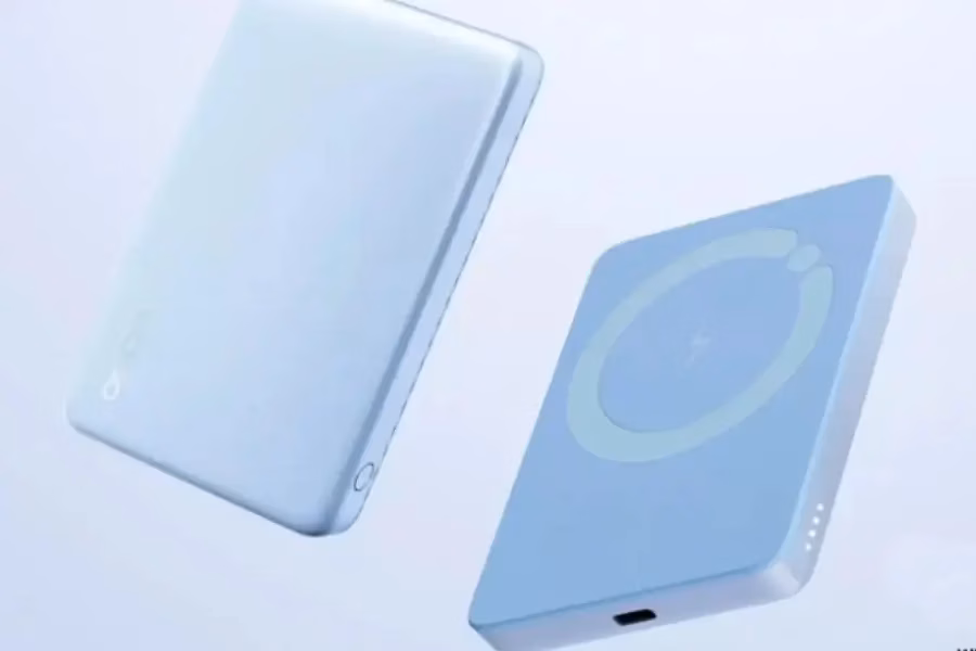 Oppo выпустила магнитный пауэрбанк с поддержкой iPhone 2 oppo magnetic energy card air 5000mah launch specs price 1