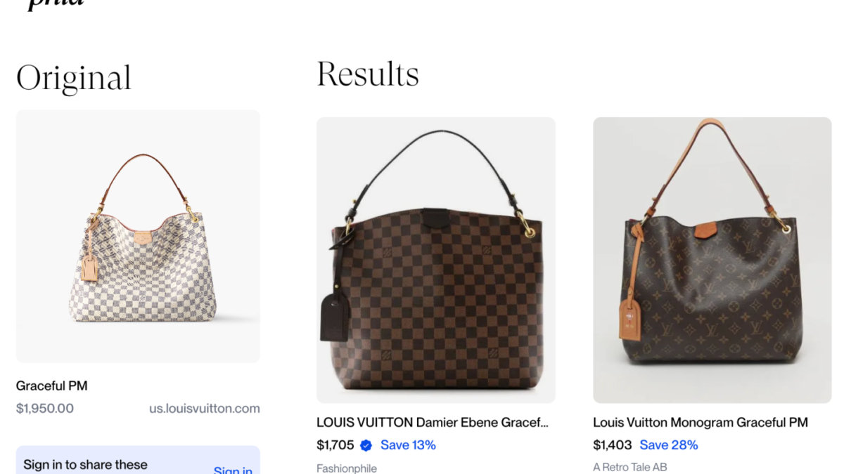 Дочь Билла Гейтса запустила AI-приложение для выгодного шопинга 2 phia shopping.png