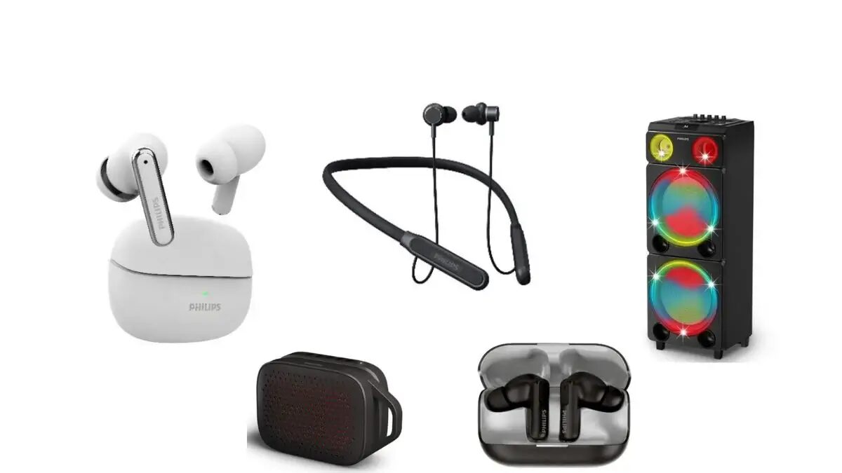 Philips представила в Индии пять новых аудиоустройств: от TWS-наушников до мощной акустики 1 philips launch india april 2025