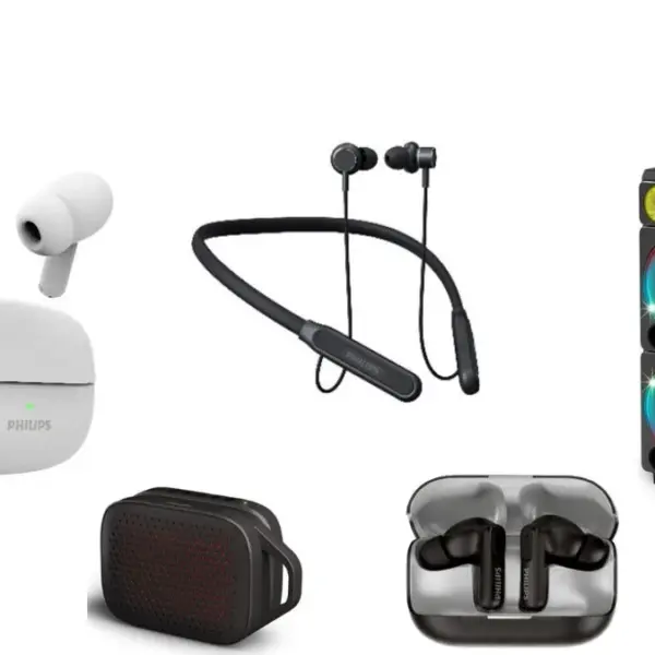 Philips представила в Индии пять новых аудиоустройств: от TWS-наушников до мощной акустики (philips launch india april 2025)