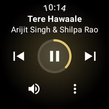 pixel watch ytmusic control