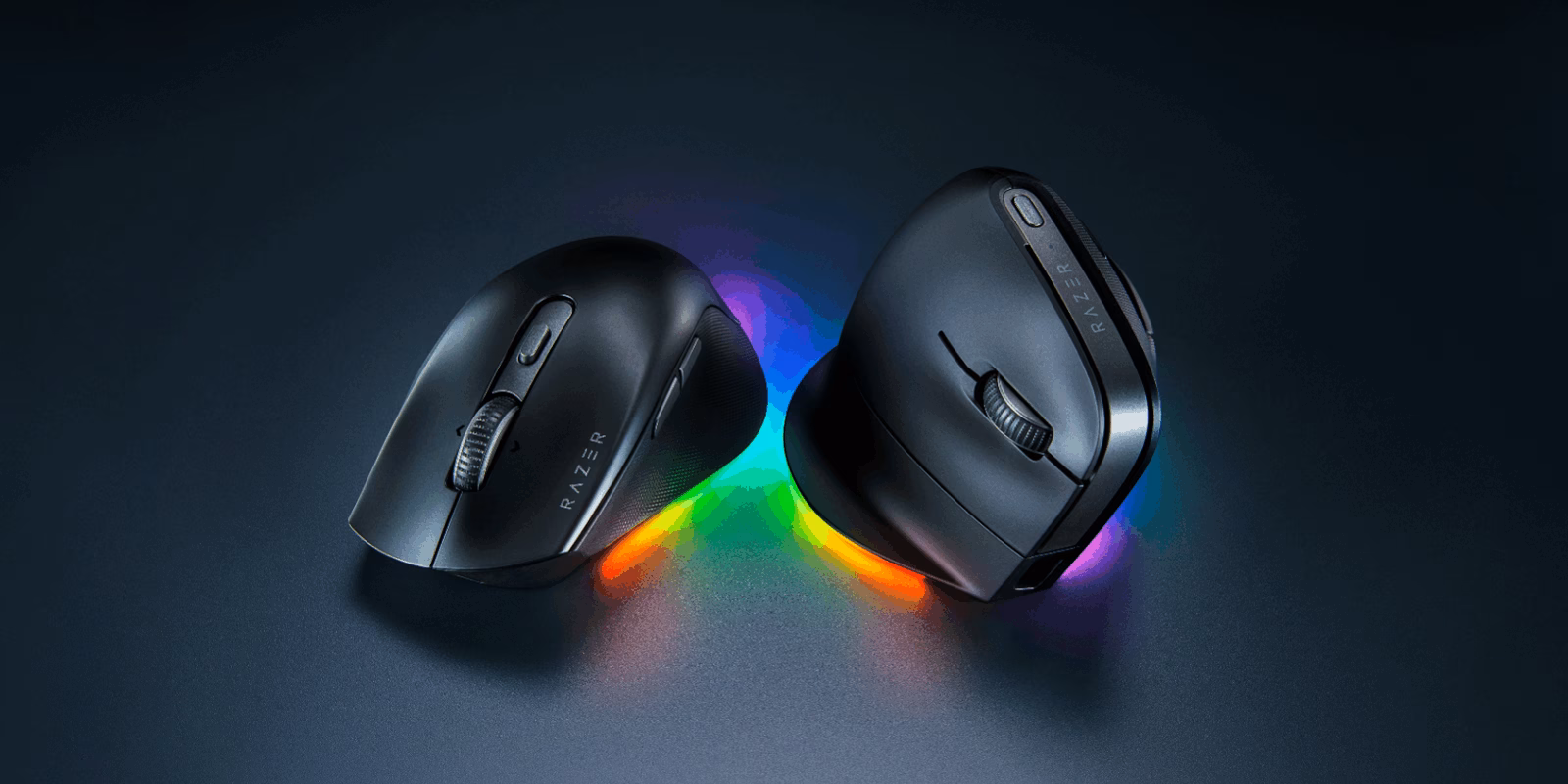 Razer выпустила первую вертикальную мышь — и это не для геймеров 3 pro click v2 pro click v2 vertical 2025 studio shoot