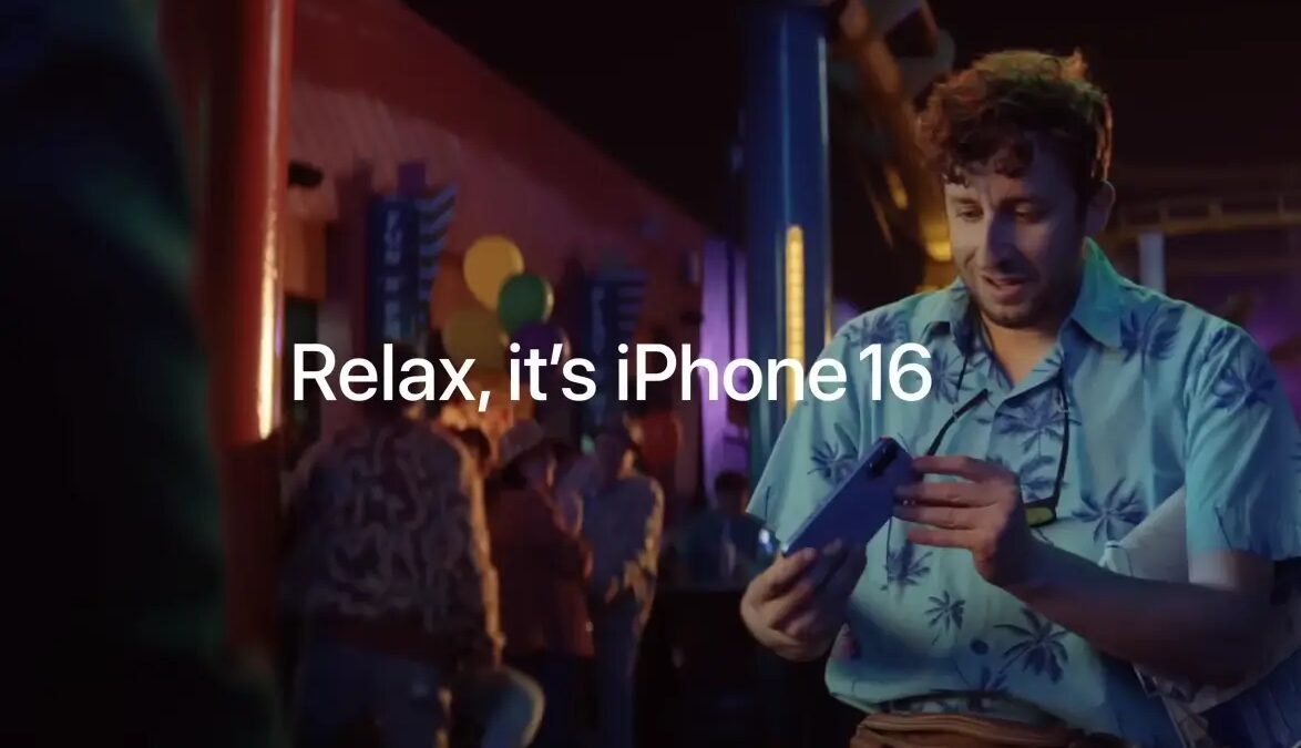 «Расслабьтесь, это iPhone 16»: Apple говорит в рекламе, что чехлы больше не нужны 3 relax its iphone 16