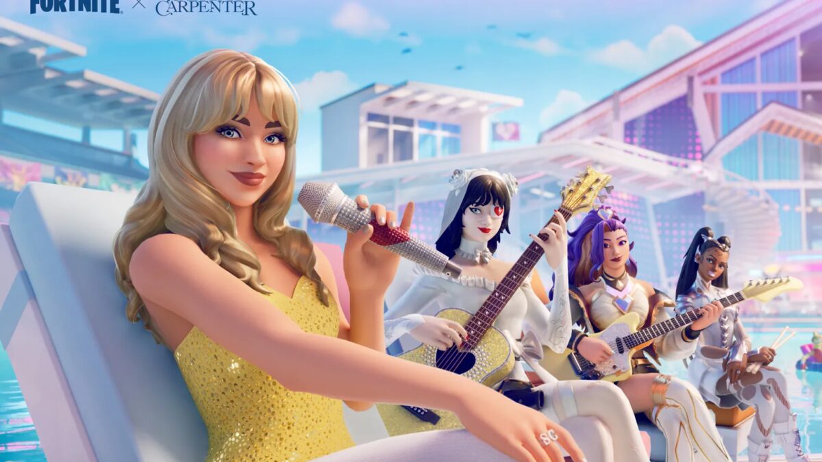 Восьмой сезон Fortnite Festival возглавит Сабрина Карпентер 7 sabrina carpenter x fortnite key art billboard 1548.jpg