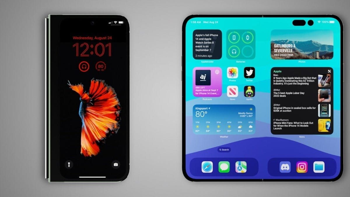Samsung делает ставку на складной iPhone, а не на собственный Galaxy Z Fold 7 1 samsung display looks to foldable iphone instead of its own galaxy z fold 7.webp