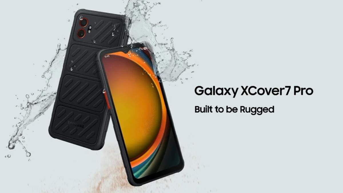 Смартфон Galaxy XCover7 Pro с съемным аккумулятором и защитным корпусом