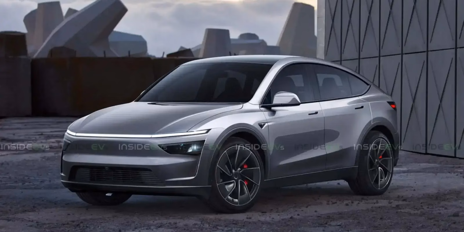Tesla готовит самую доступную модель — старт в июне 2 tesla model a render 4