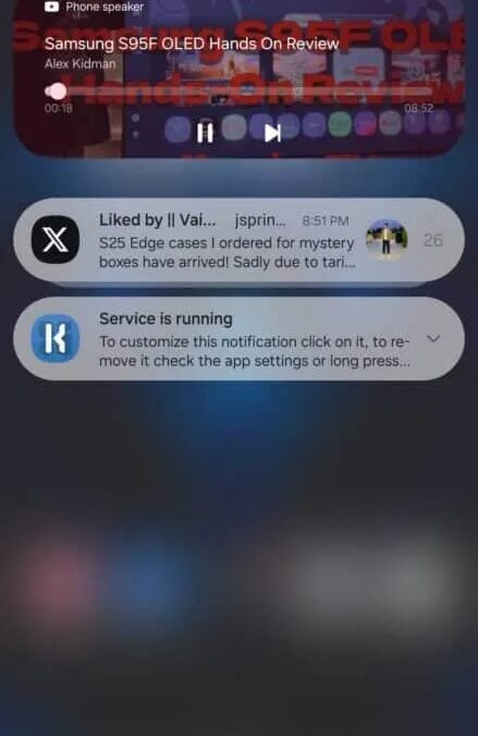 Samsung внедрила новый способ управления YouTube между устройствами 7 youtube live notifications one ui 7 1.jpg
