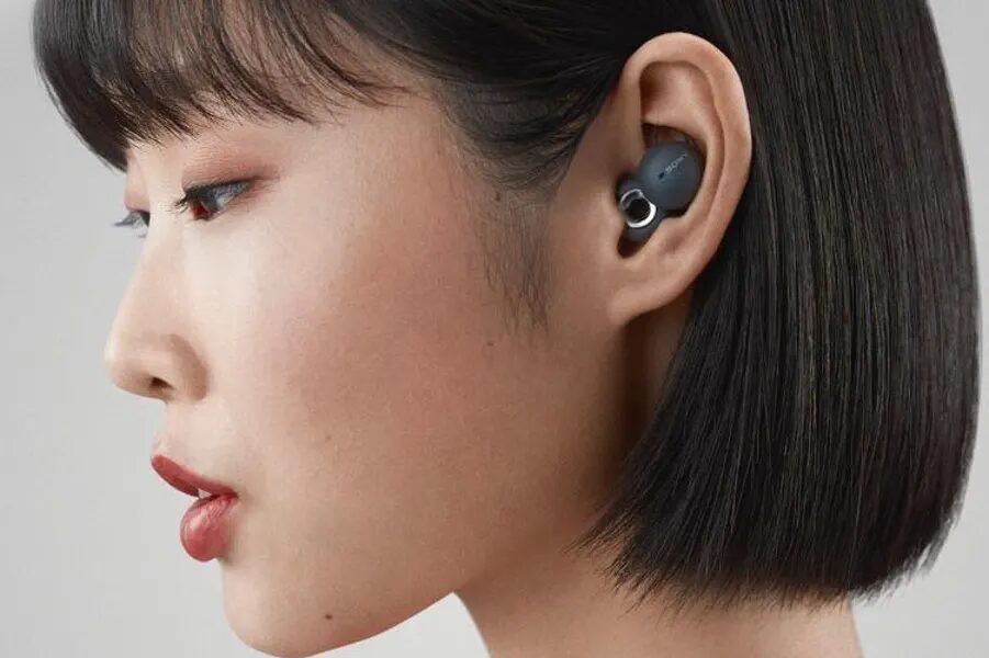 Беспроводные наушники Huawei FreeClip в ухе с черным корпусом