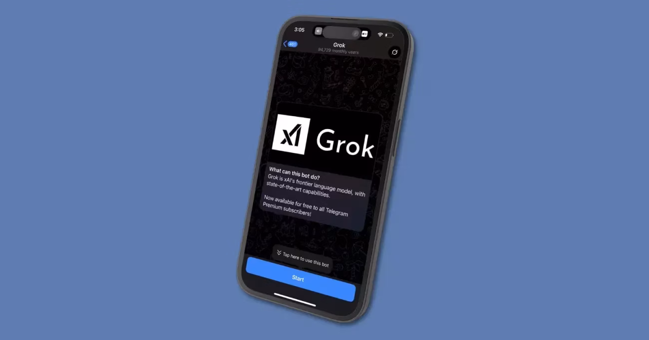 Grok от Илона Маска станет частью Telegram: Дуров объявил о запуске 1 1742991516 2418 large