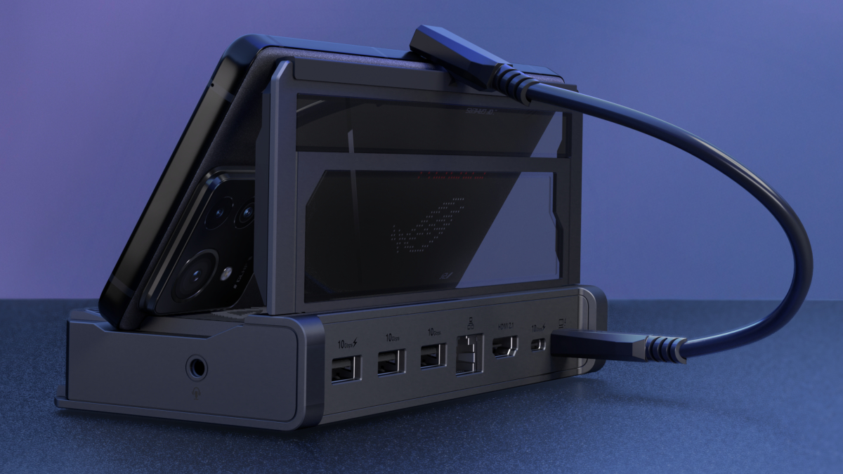 Computex 2025: ASUS представила игровую док-станцию ROG Bulwark DG300 для ROG Ally и Steam Deck 5 2025 rog bulwark dock rear angle.png
