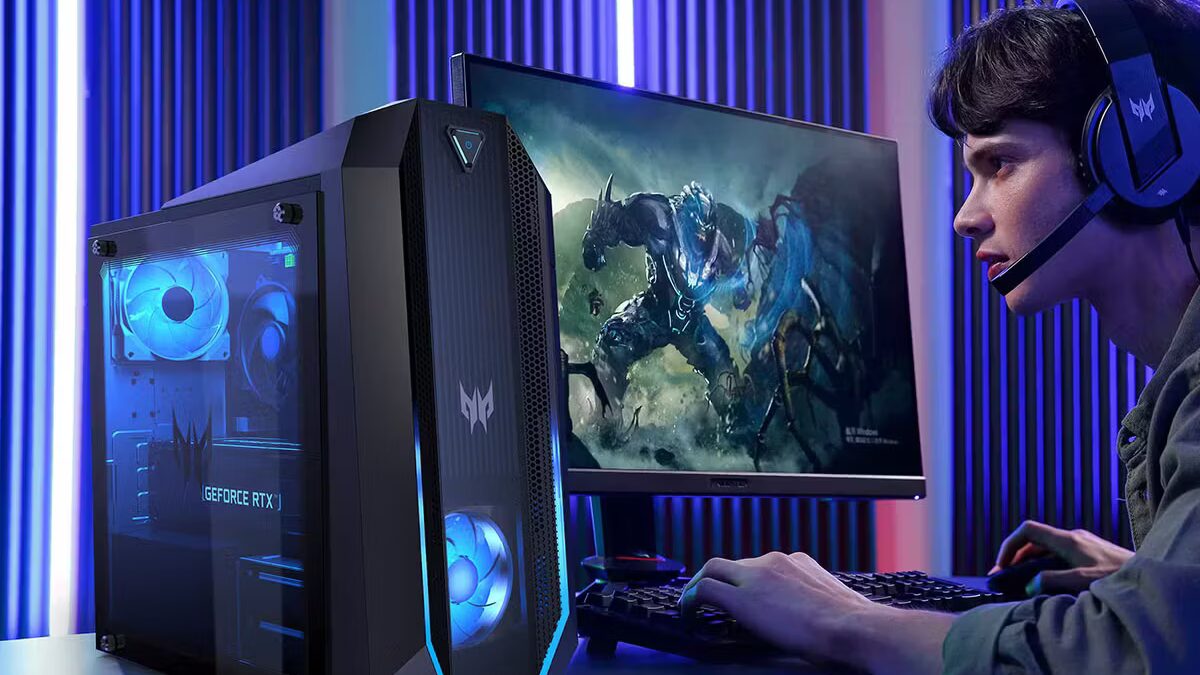 Acer выпускает мониторы Predator и Nitro с опциями отображения 500 Гц и 4K 6 acer predator orion 3000 gaming desktop feaure image
