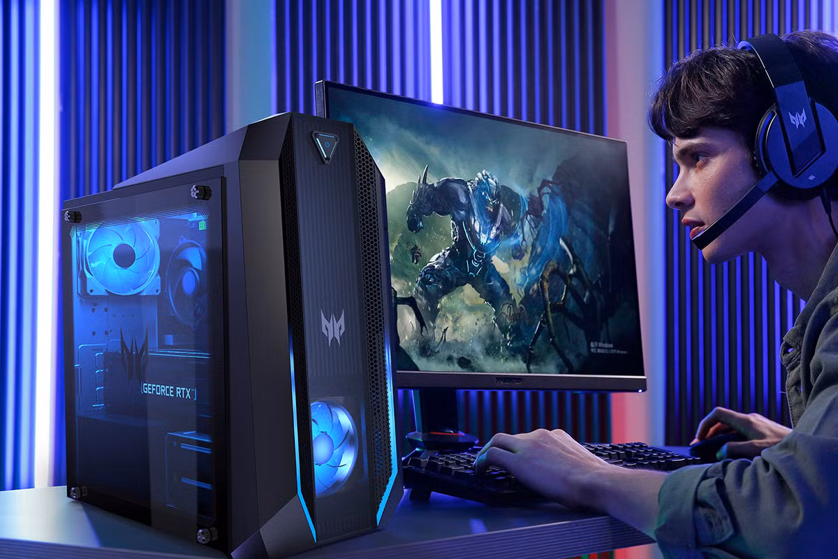 Acer выпускает мониторы Predator и Nitro с опциями отображения 500 Гц и 4K 6 acer predator orion 3000 gaming desktop feaure image