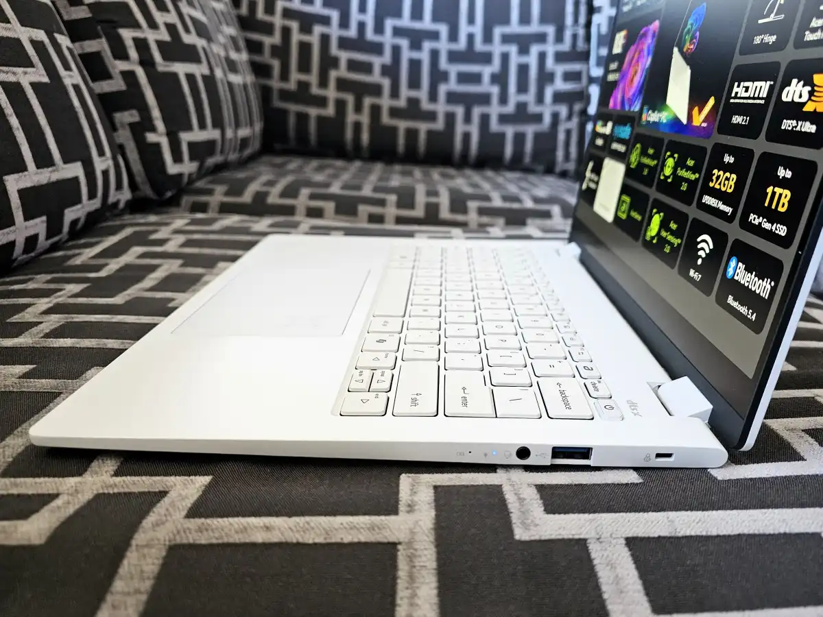 Computex 2025. Acer показала Swift Edge 14 AI — ультралёгкий ноутбук с матовым OLED-дисплеем 8 acer swift edge side matte screen.jpg