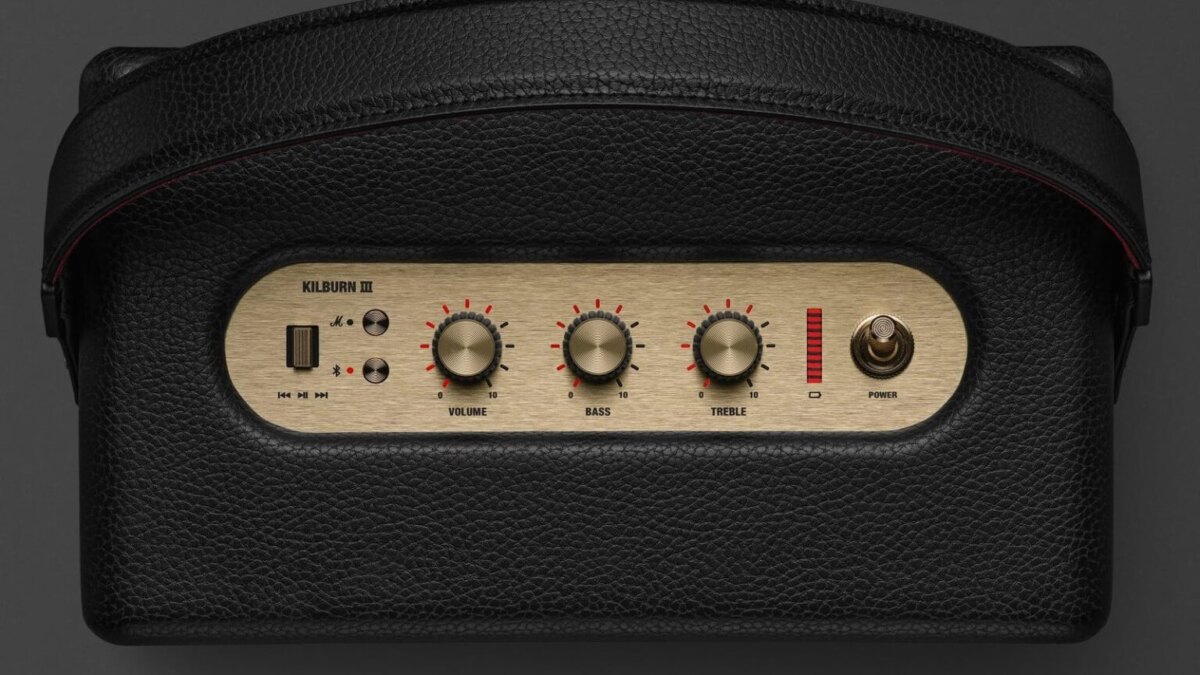Marshall представила портативную Bluetooth-колонку Kilburn III 7 Marshall Kilburn III