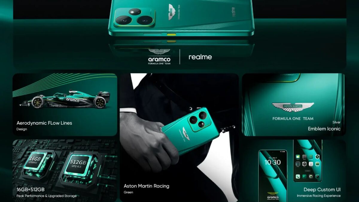 Realme GT 7 Dream Edition выпущен в сотрудничестве с Aston Martin 7
