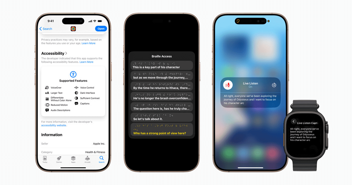 Apple запустит новые функции доступности для людей с нарушениями зрения или слуха 3 image 68