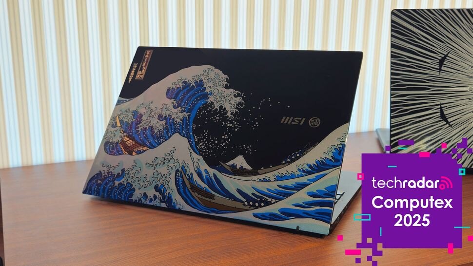Computex 2025: MSI представила ноутбук MSI Prestige 13+ AI Ukiyo-e Edition 3 img 4259