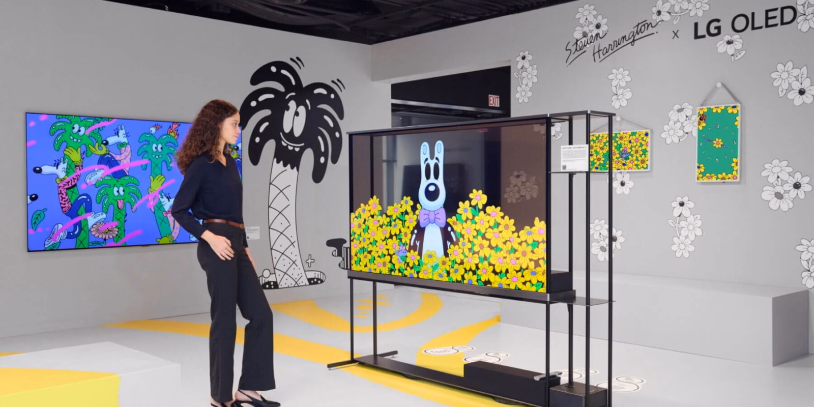 Поп-арт и технологии: LG OLED и Стивен Харрингтон на Frieze NY 3 lg oled frieze ny 3 scaled 1