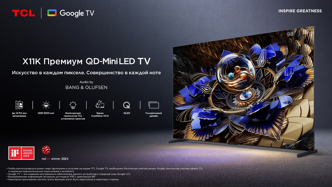 Представлена серия QLED-телевизоров TCL P8K 3 mailservice
