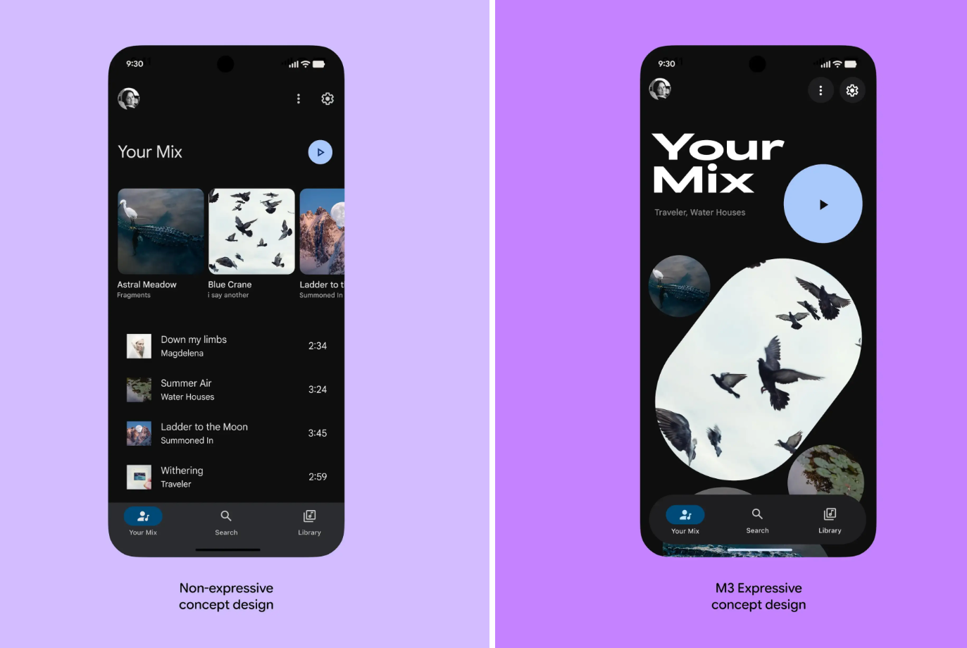 Google случайно раскрыла новый дизайн Android — Material 3 Expressive 5 material 3 redesign your mix.png 2