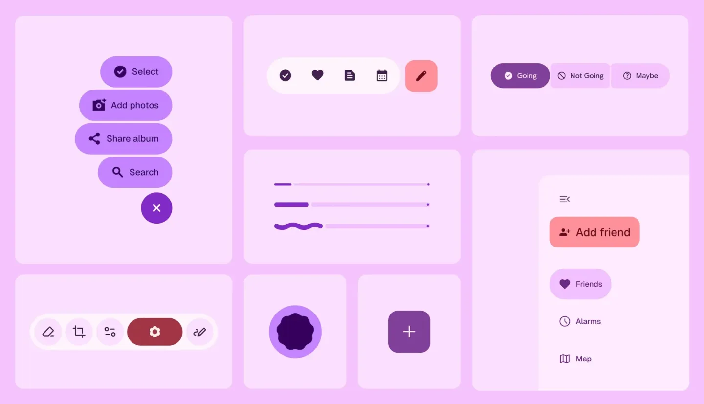 Google случайно раскрыла новый дизайн Android — Material 3 Expressive 4 material 3 redesign