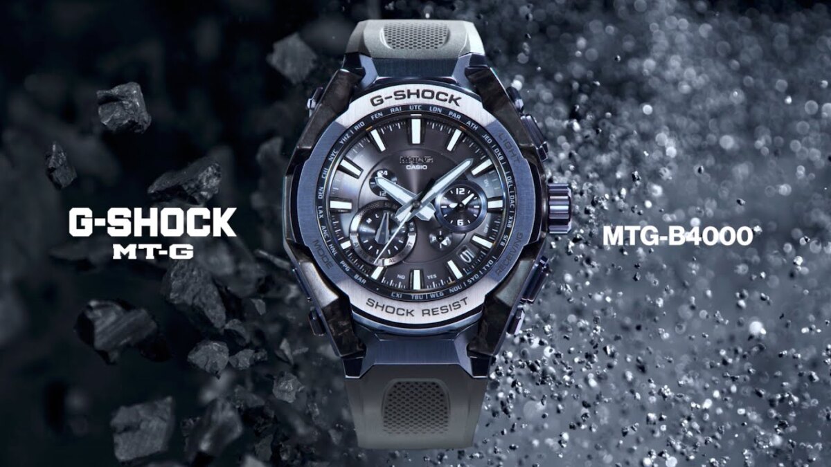 Casio представила первые G-Shock, созданные с помощью ИИ 4 Casio G-Shock MTG-B4000