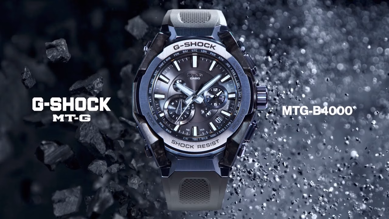 Casio представила первые G-Shock, созданные с помощью ИИ 4 Casio G-Shock MTG-B4000