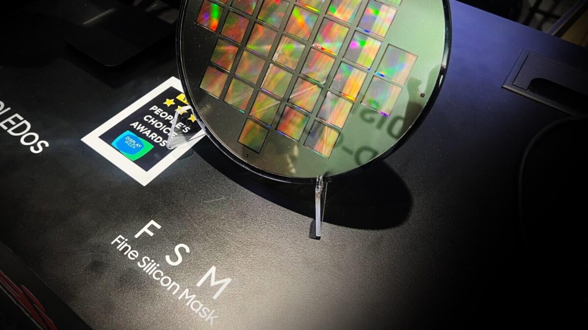 samsung display oledos fine silicon mask