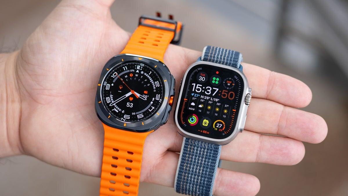 samsung galaxy watch ultra vs apple watch ultra 2 cream of the smartwatch crop