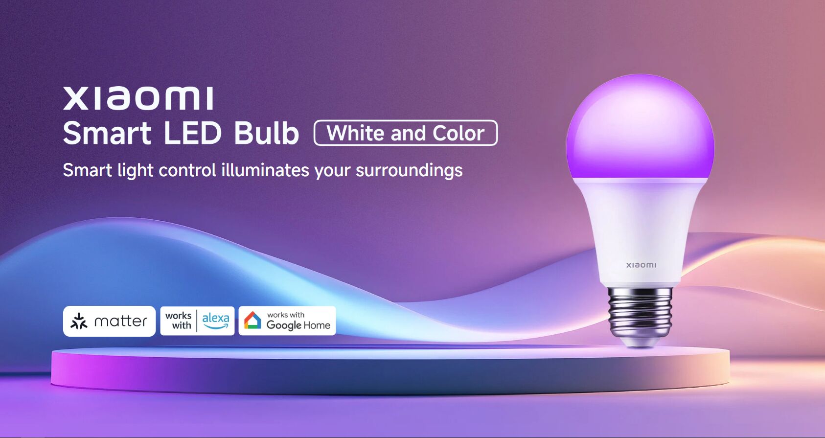 Xiaomi выпустила LED-лампу с поддержкой 16 млн цветов